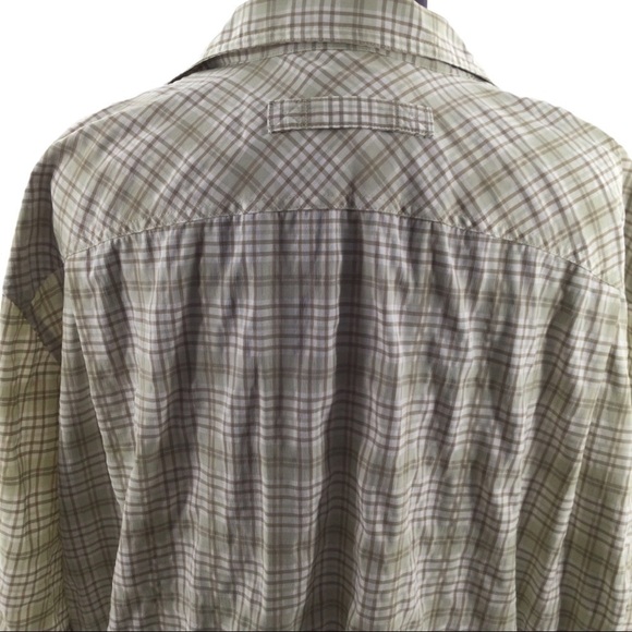 Duluth Trading Co. Men Tall Buttondown Plaid Shirt - Picture 7 of 11
